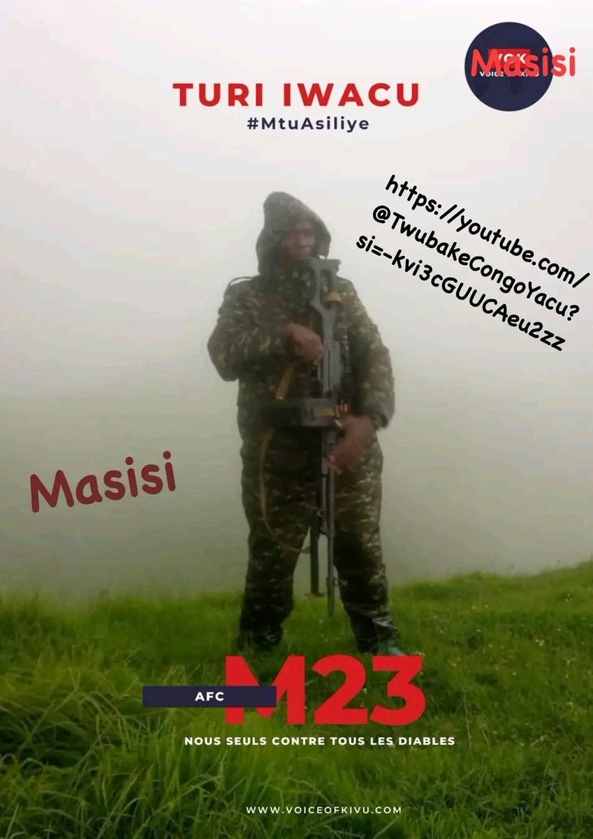 UmutesiRDC's tweet photo. #Nguvu tunazo, #uwezo 💪💪✅
:#Masisi: #Rucika, #Humure, #Rwiririza, #Kagano, #kunyenyeri, Mu Majagi, #Kazinga, #Ruzinga, #Makondero,tous libérés par les lions. #Ngungu,#Murambi: preparez-vous. ❗️ abahungu bacu morale irihejuru cyane burumwe wese afite inyota yokubohora iwabo. https://t.co/s1NlQBoOqy