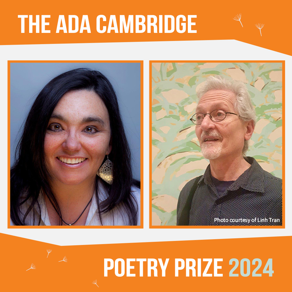 Five weeks left to submit! Don't miss your chance to compete in The Ada Cambridge Poetry Prize for 2024, judged by the wonderful Gayelene Carbis and Edward Caruso. The winner will receives $500! Submissions close March 8th, 2024. Find out more on our website.