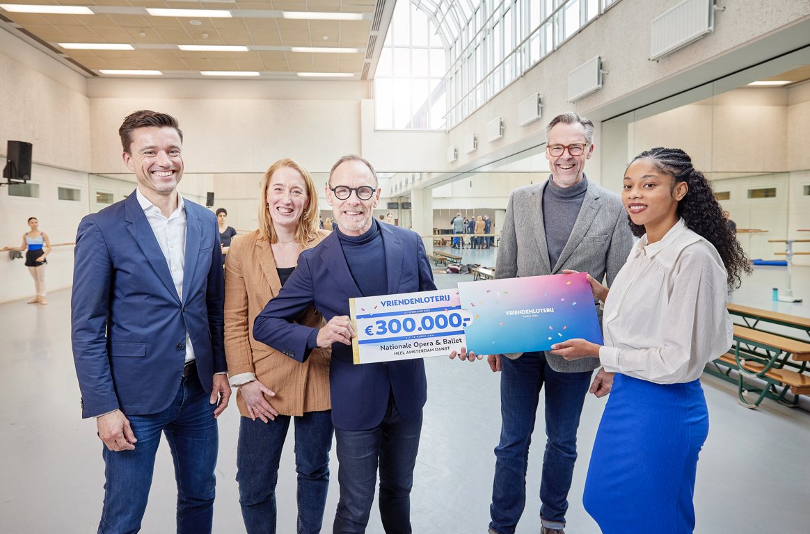 Het Nationale Ballet ontvangt financiële steun voor project 750 jaar Amsterdam: Bij de VriendenLoterij worden we enthousiast van projecten waarin de verbinding wordt gezoch"