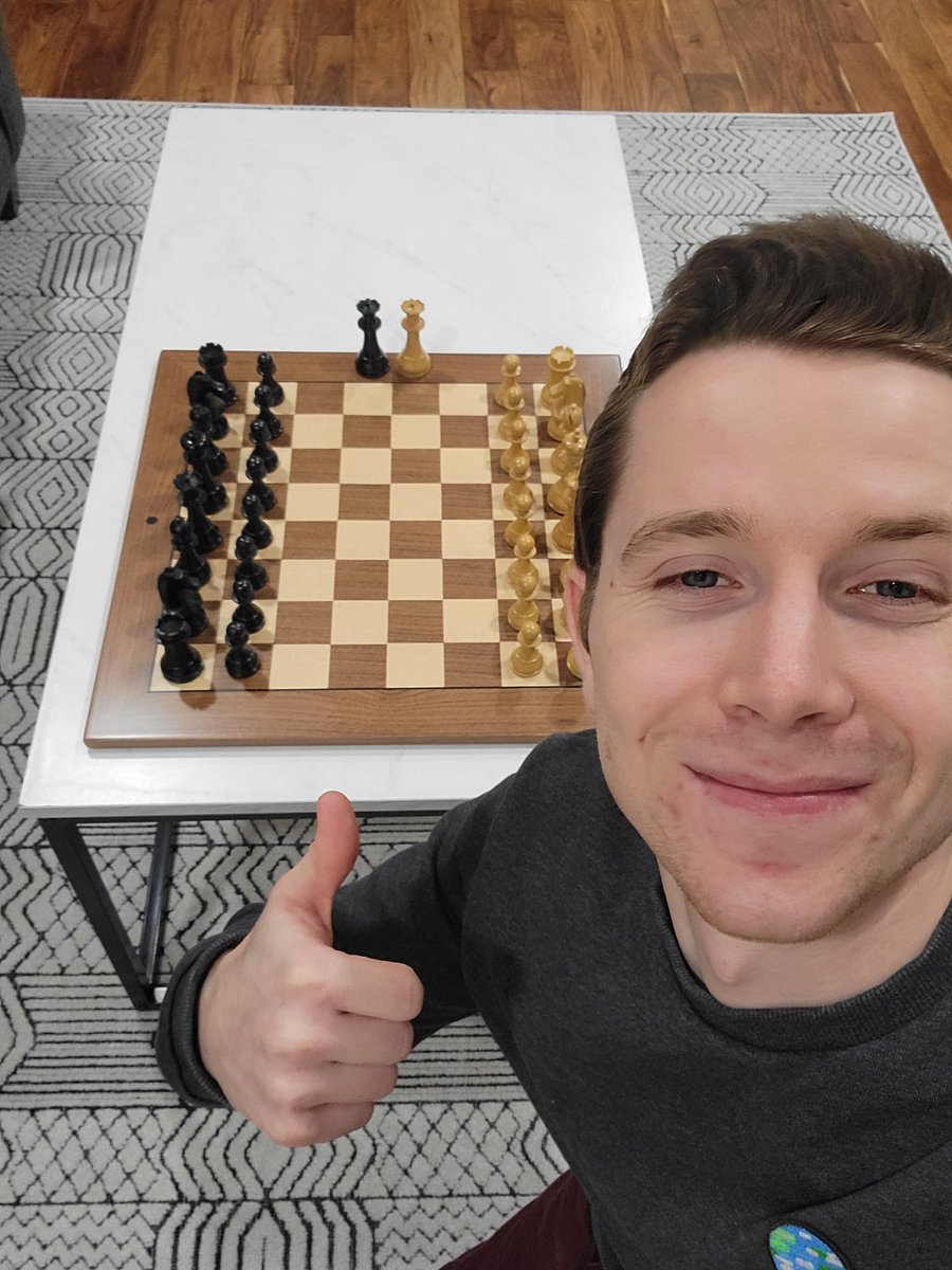 ChessUsee's tweet photo. Meet our 2nd-place Christmas 2023 prize winner! Congratulations to Stephen Gibson from the United States!

Stephen is the winner of the beautiful $579 USD World Chess Championship Set (Walnut Edition)!

Learn more about this amazing chess set here: https://t.co/n9EnlAwZrJ https://t.co/zcYTgVoM71