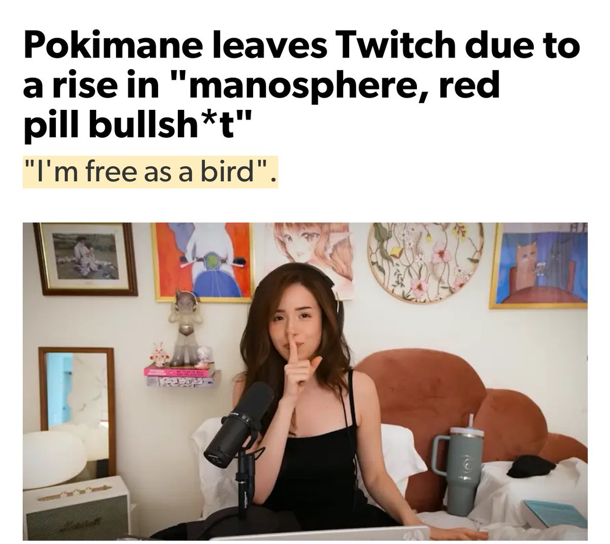 Men are waking up and starting to stop simping for a useless Twitch 304. Good work bros! The tide is finally starting to turn.