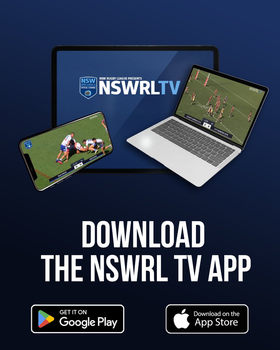 Footy is back this weekend with 16 games streamed LIVE and exclusive on #NSWRLTV 🏉

Upcoming games 📝 nswrl.tv
iOS App 📱 bit.ly/3I3fyPb
Android App 📱 bit.ly/42mJj6y