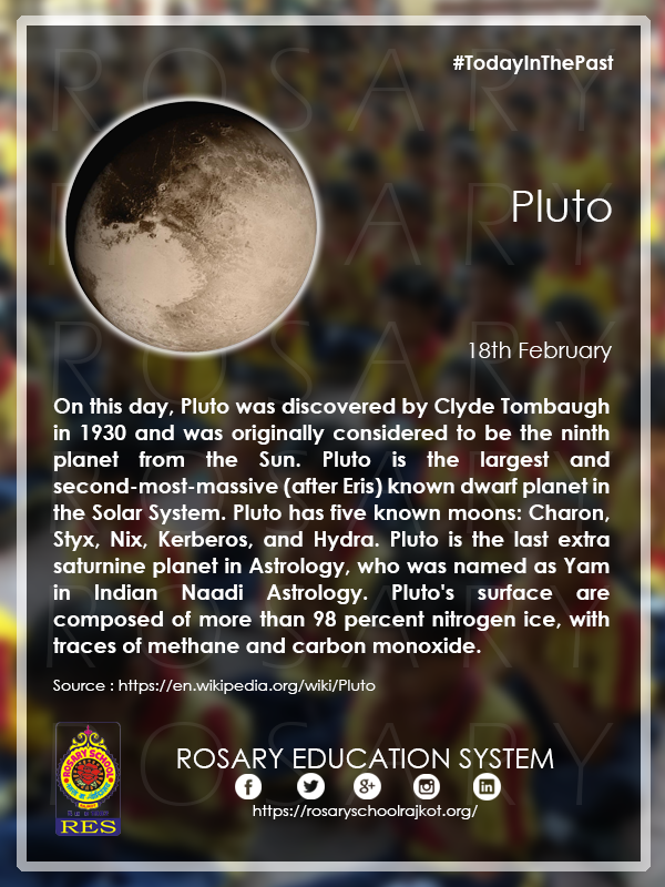 Help us Spread the Word!!! Share with your Friends!!!
#TodayInThePast 
#Pluto
@CeresToday
@IAU_org
@HISTORY
@HISTORYTV18
@AstronomyNow
@AstronomyMag
@HistAstro
@NASA
@isro