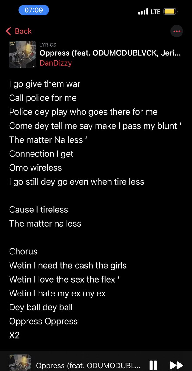 DAN DIZZY ROTATE HER BUM, BUM.