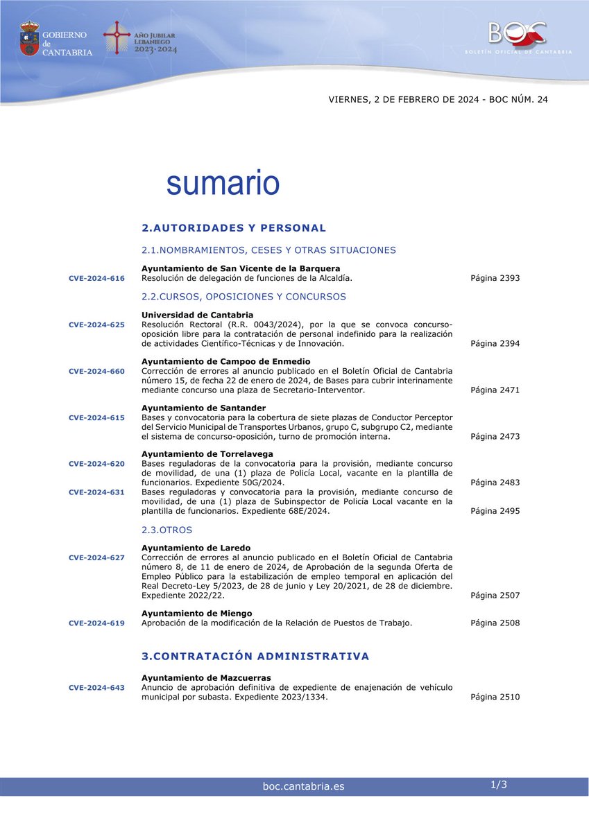 Boletín Oficial de Cantabria tweet media