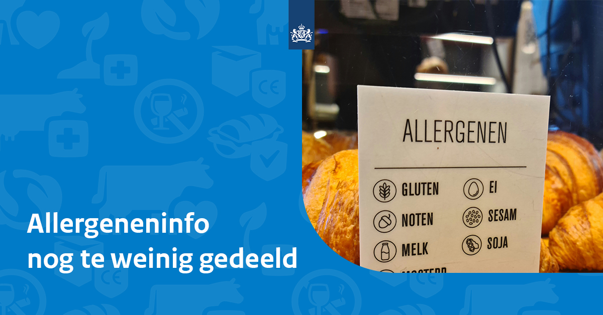 We controleerden vorig jaar bij onder andere horeca de allergeneninformatie. Meer dan de helft van de 6548 bedrijven kon niet de juiste informatie laten zien. We hebben waarschuwingen en boetes uitgedeeld.
👉 nvwa.nl/nieuws-en-medi…
#allergenen #voedselallergie