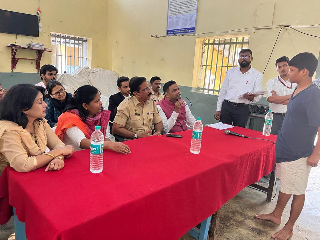 Orientation program held at Mumbai central Jail as part of Restoring the Youth campaign in presence of Secretary Dlsa Mumbai, Principal magistrate JJB Mumbai, Superintendent, Mumbai Central Jail, Jail visiting lawyers for ascertaining existence of Juveniles in the jails.
