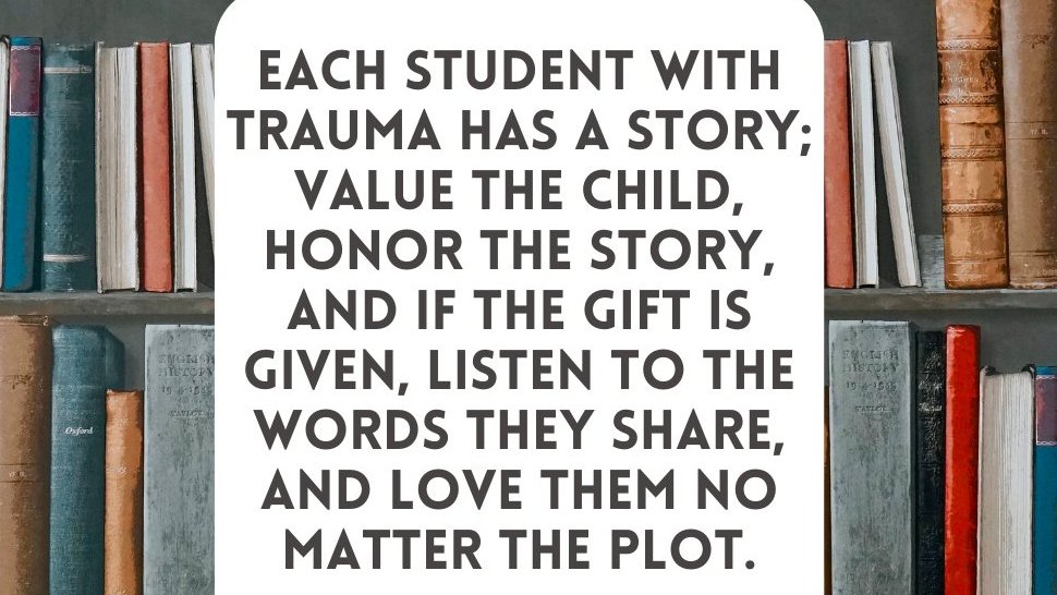 Two of the most impactful gifts you can give  a student are your time and the ability to listen. 

#traumaresponsive #Heartleader #teachergoals