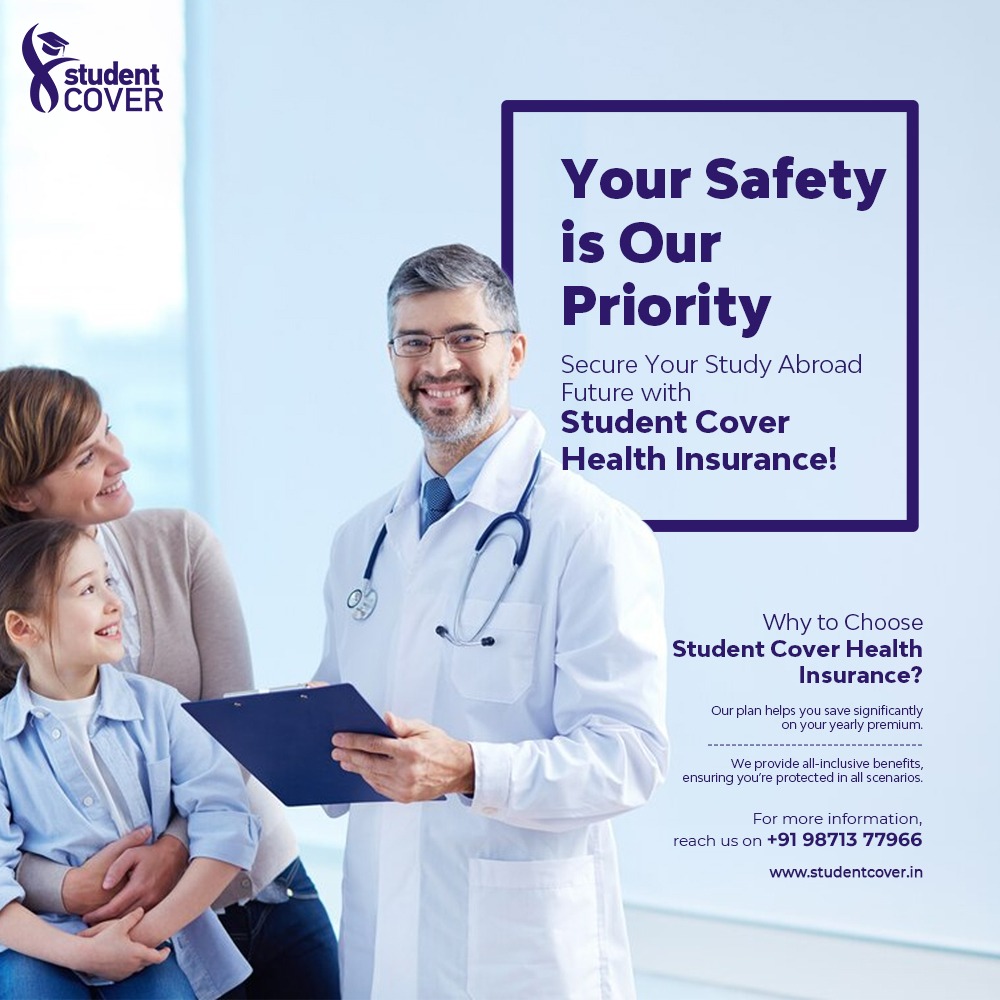 Student_Cover's tweet photo. Your safety is Our Priority. Secure your future with Studentcover Health Insurance. Contact Us at +91 9871377966 to know more.

#studentcover #studyabroad #healthinsurance #healthinsuranceforstudents #studyabroadhealthinsurance #studyinuk #studyinusa #studyincanada https://t.co/OYmNrwmATr