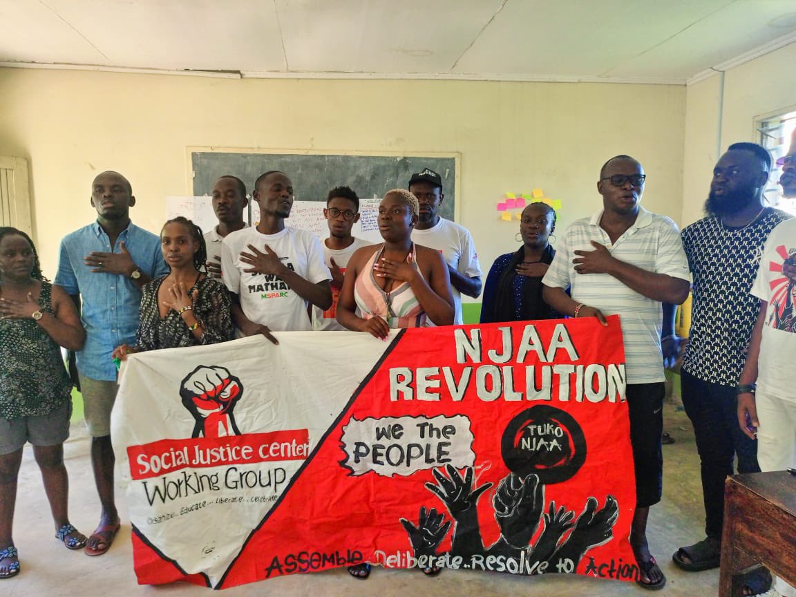 SOCIAL JUSTICE CENTRE WORKING GROUP-COAST CHAPTER tweet media