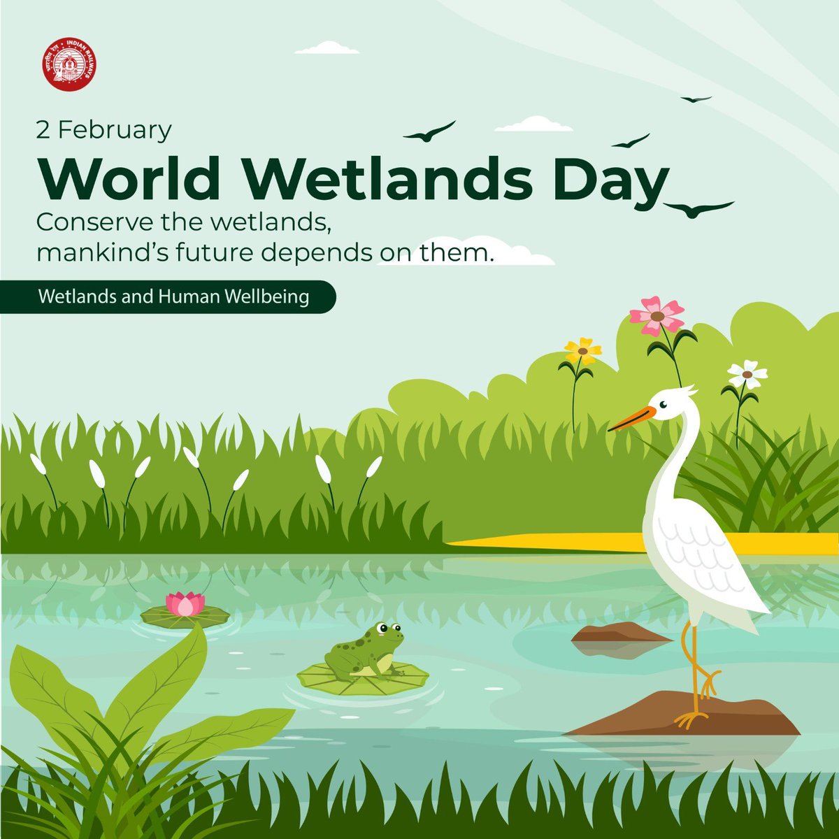 BORN4WIN's tweet photo. #WorldWetlandsDay celebrated every year on___?
- #2ndFebruary
#OnThisDay the Ramsar Convention on Wetlands was adopted in?
- 1971
World Wetlands Day was celebrated for the 1st time in__?
- 1997
What is the theme of #WorldWetlandsDay2024 is__?
- "Wetlands and Human Wellbeing" https://t.co/XviP7SPVAg