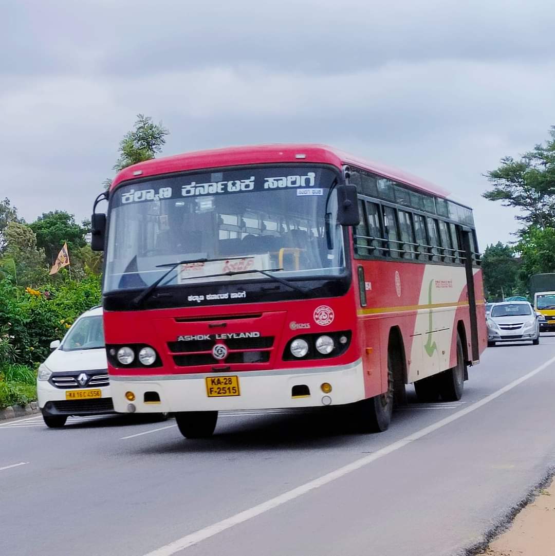 NammaKalyana's tweet image. ❤️🤍💚KKRTC QUEEN 💛❤️

#kkrtc #AshokLeyland #ksrtc
