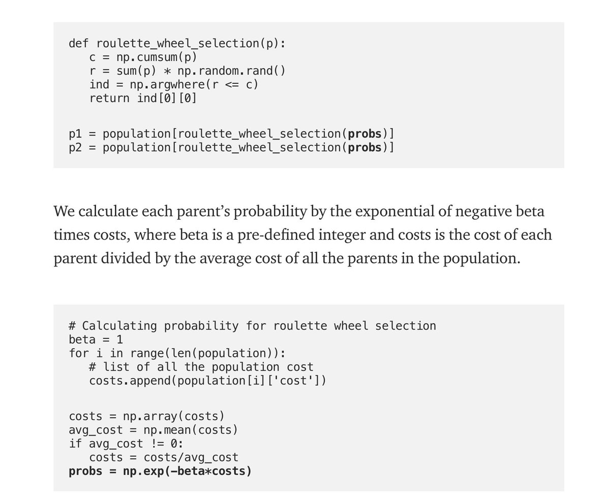 gp_pulipaka's tweet image. #GeneticAlgorithms (GA) Intro with Example Code. #BigData #Analytics #DataScience #AI #MachineLearning #IoT #IIoT #Python #RStats #TensorFlow #JavaScript #GoLang #CloudComputing #Serverless #DataScientist #Linux #Programming #Coding #100DaysofCode
geni.us/GA-Algorithms