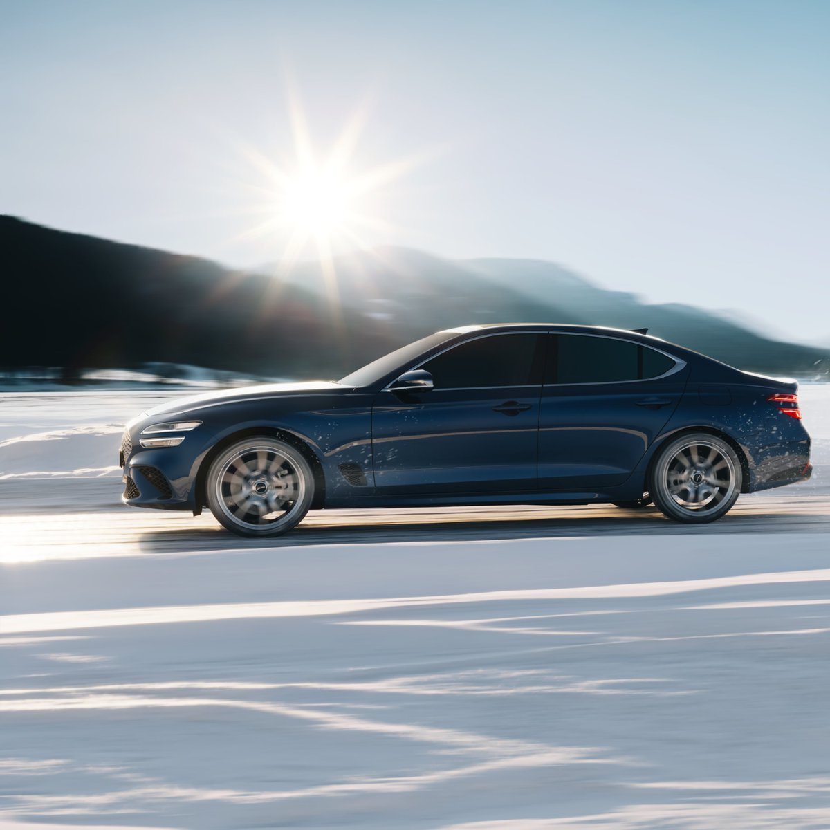 Un design athlétique et épuré qui reflète parfaitement le dynamisme ressenti au volant. Les Genesis GV70 et G70. 

#GenesisCanada #Genesis #GV70 #G70