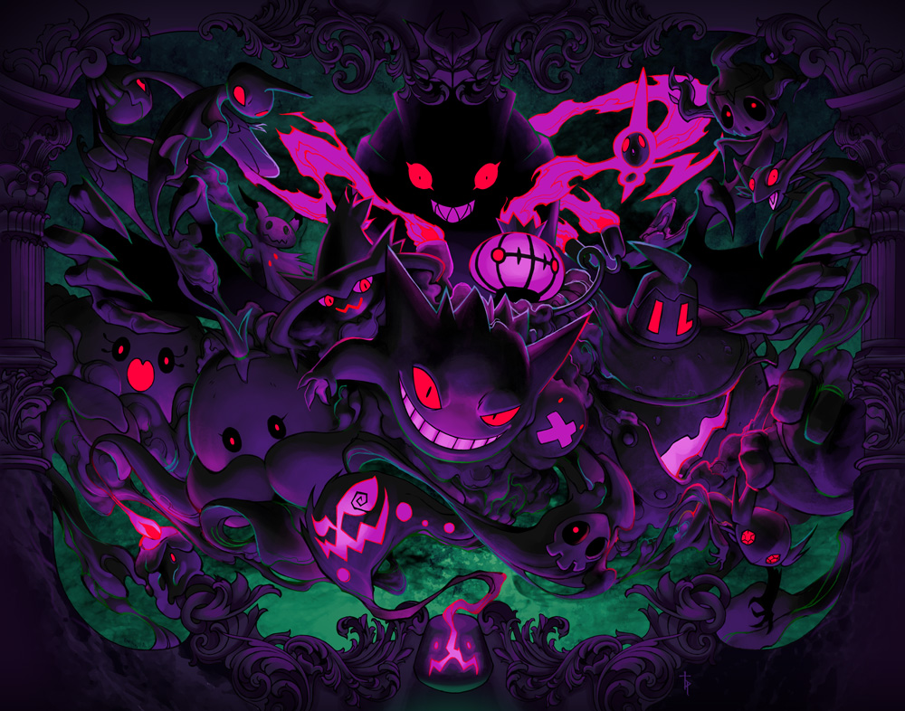 TJ_illustrates's tweet photo. 💀Ghost types are best types💀 https://t.co/Xi56IE5OTV