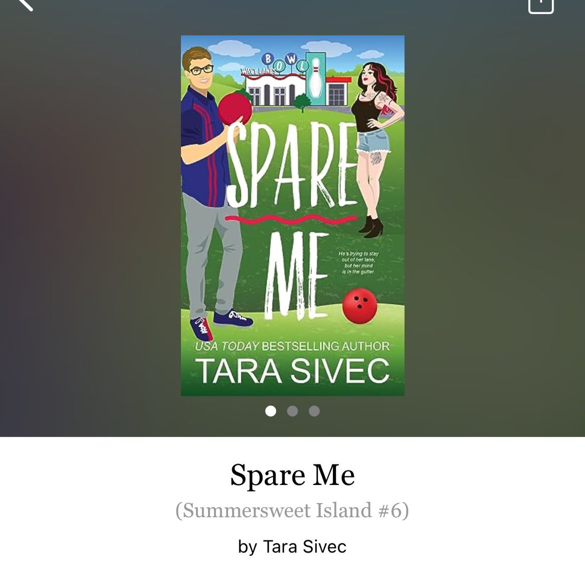 TaraDDonai's tweet image. Spare Me by Tara Sivec 

#SpareMe by #TaraSivec #5909 #25chapters #327pages #9houraudiobook #Hoopla #58for15 #58of400 #audiobook #Series #Book6of6 #SummersweetIslandSeries #RyanAndDanica #january2024 #clearingoffreadingshelves #whatsnext #readitquick