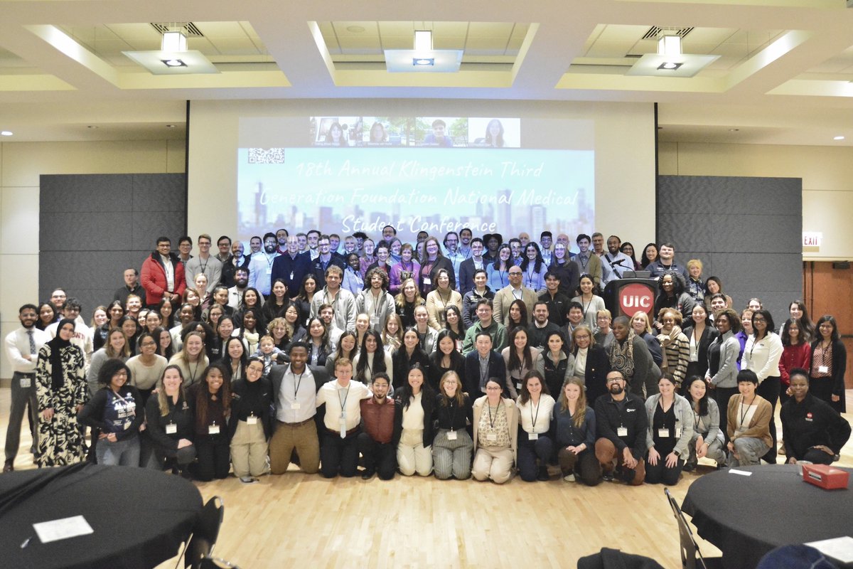 Thank you to @thisisUIC/@PsychiatryUic hosting the Klingenstein Third Generation Foundation National Medical Student Fellowship Conference, encouraging students to explore careers in child and adolescent psychiatry. @AACAP