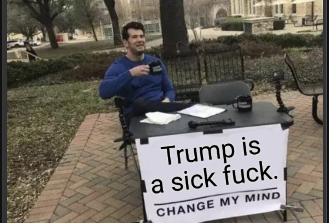 Trump is a 'sick fuck'. #trumpisasickfuck #Biden #sickfuck