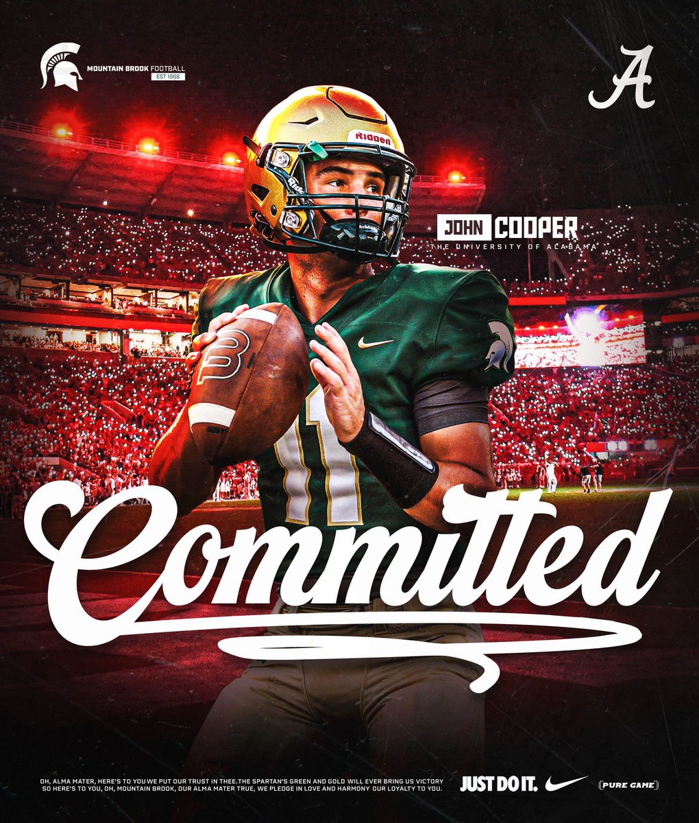 Chris Yeager (@yeagerspartanfb) on Twitter photo Congratulations, John Cooper!! Congratulations, John Cooper!!