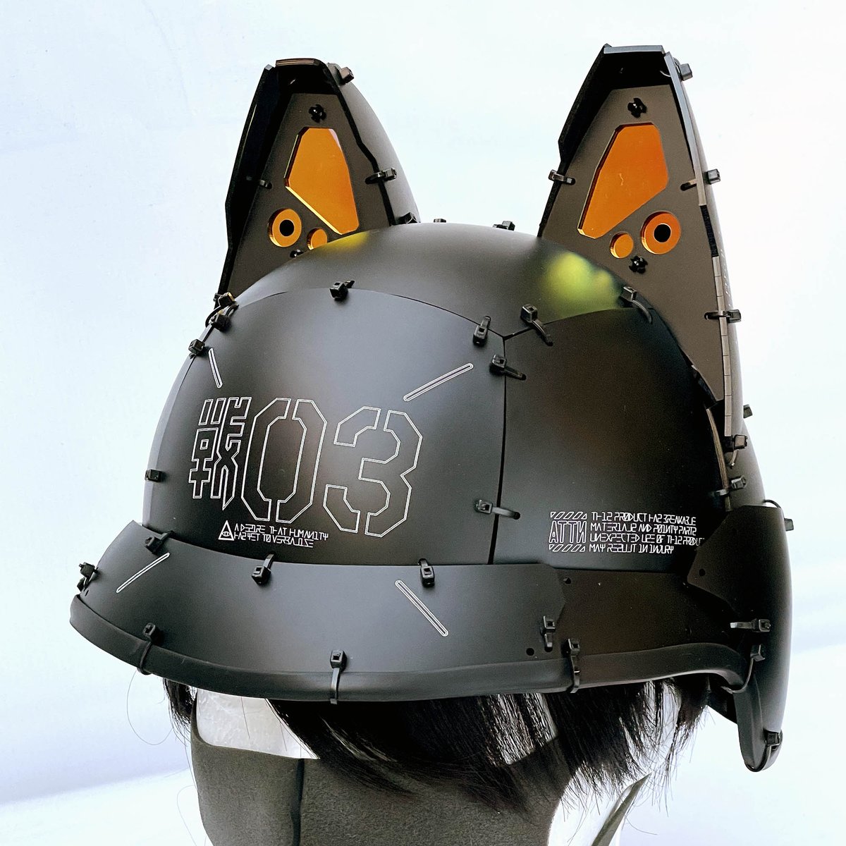 中央町戦術工芸　猫耳カチューシャ　原宿　コスプレ 中央町戦術工芸猫耳カチューシャ原宿コスプレ