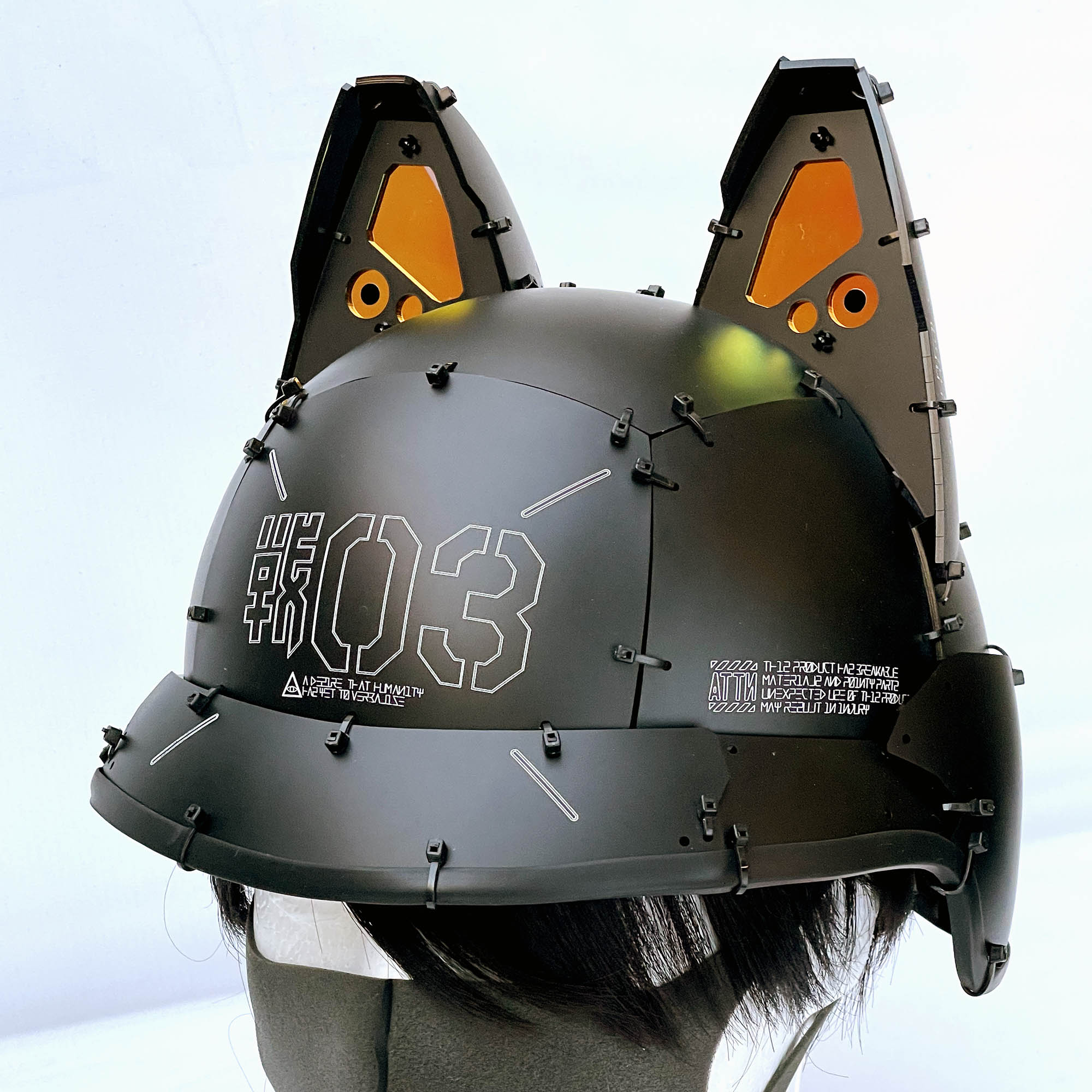 中央町戦術工芸　猫耳カチューシャ　原宿　コスプレ 中央町戦術工芸猫耳カチューシャ原宿コスプレ
