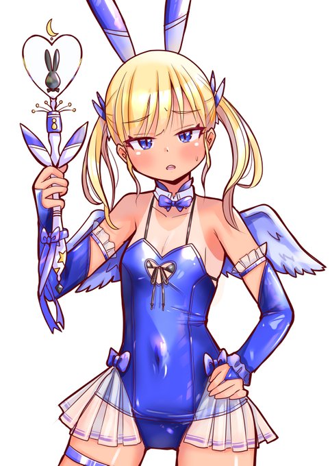 #ツインテールの日

ツインテールの日らしいので再掲♪
『恥辱変身バニーピュアリティア❤イヴ』 