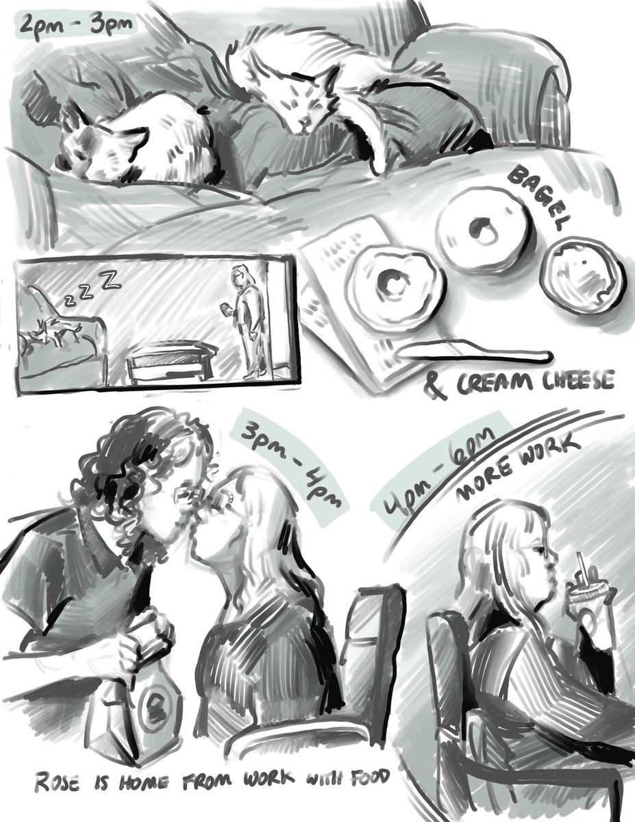 illustrallison's tweet photo. hourlies pt 2 https://t.co/Av9O6NSrwu