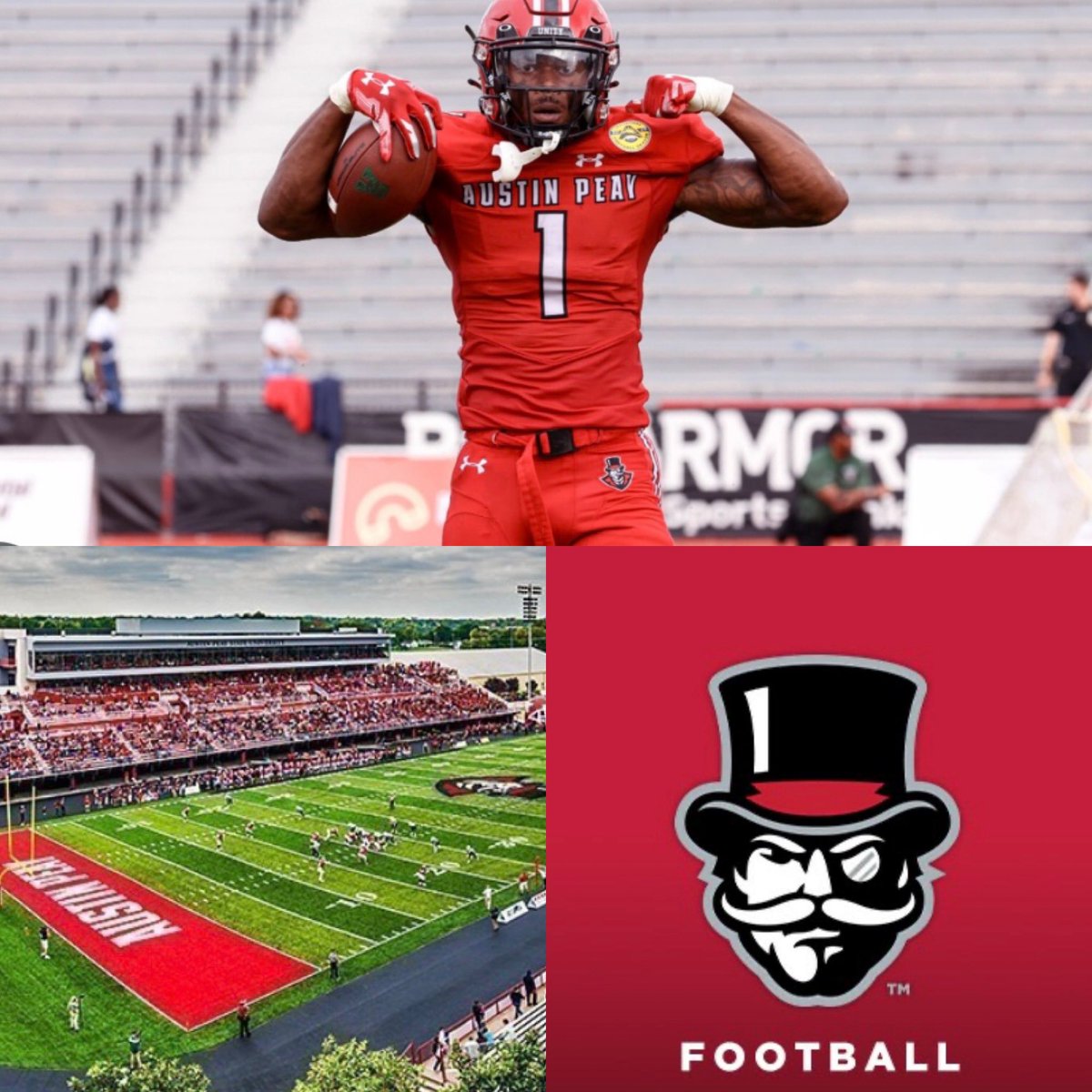 After a great conversation with @APSUCOACHMAC  I’m blessed to receive my first D-1 offer to <a href="/GovsFB/">Austin Peay Football</a> ‼️