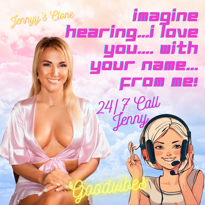 24/7 Talk with Jenny ? 24/7 Content purchase? - Launching this Monday evening - Jenny's AI Clone where<a href="/tag/ai"class="tags"><span>#ai</span></a><a href="/tag/jennyscordamaglia"class="tags"><span>#jennyscordamaglia</span></a>