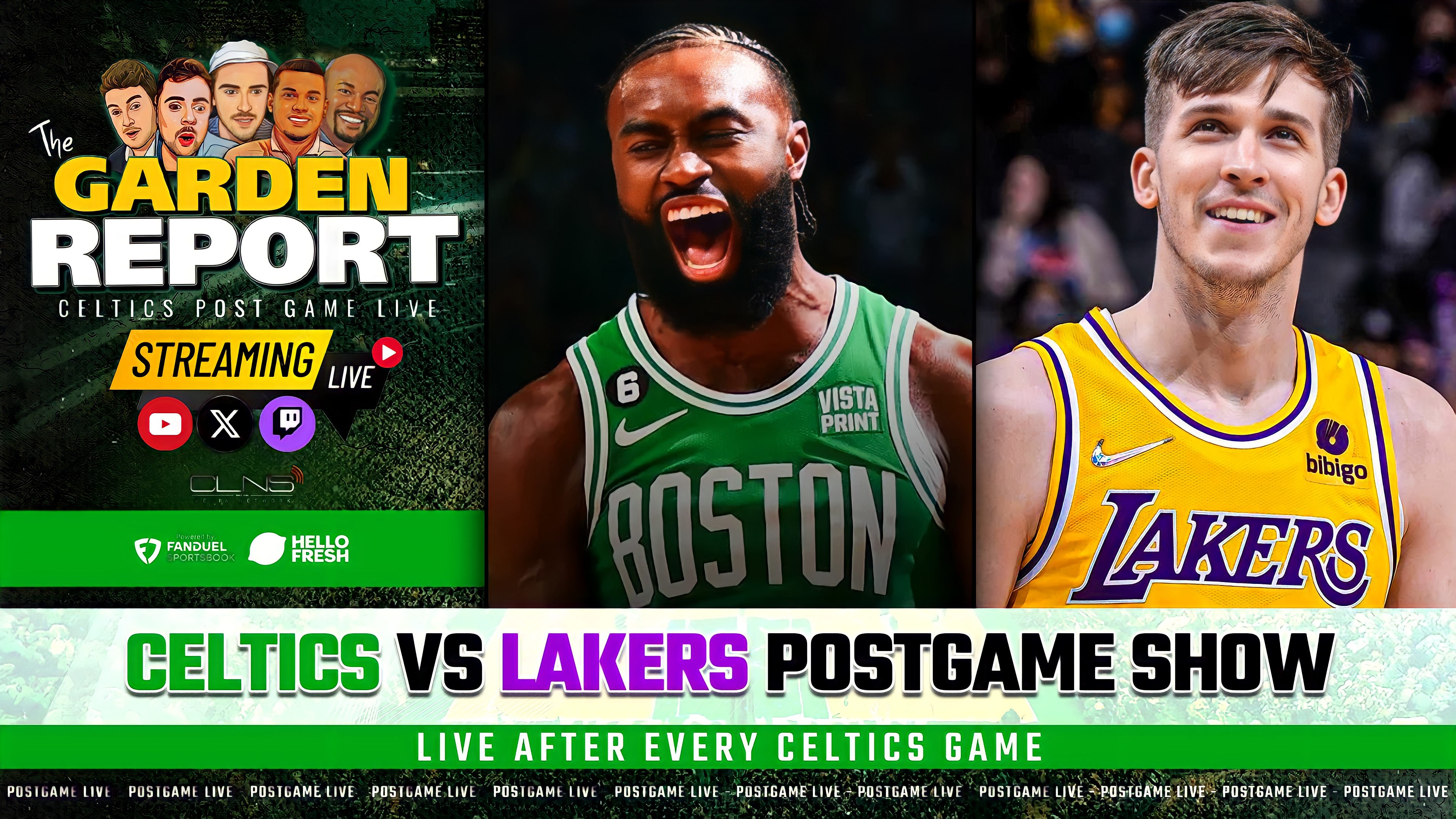 Lakers celtics live stream sales