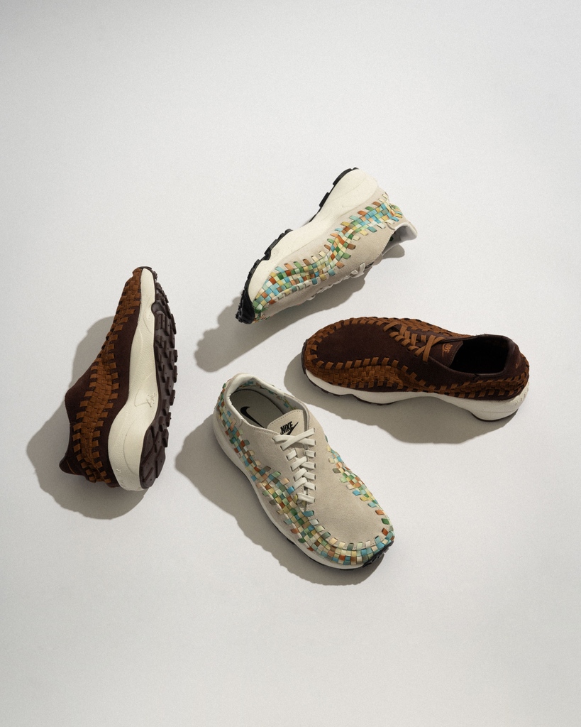 The Nike Air Woven Footscape ‘Earth’ and ‘Rainbow’ launches online tomorrow, February 2nd at 10AM EST with any remaining pairs available in store at 12PM EST.
