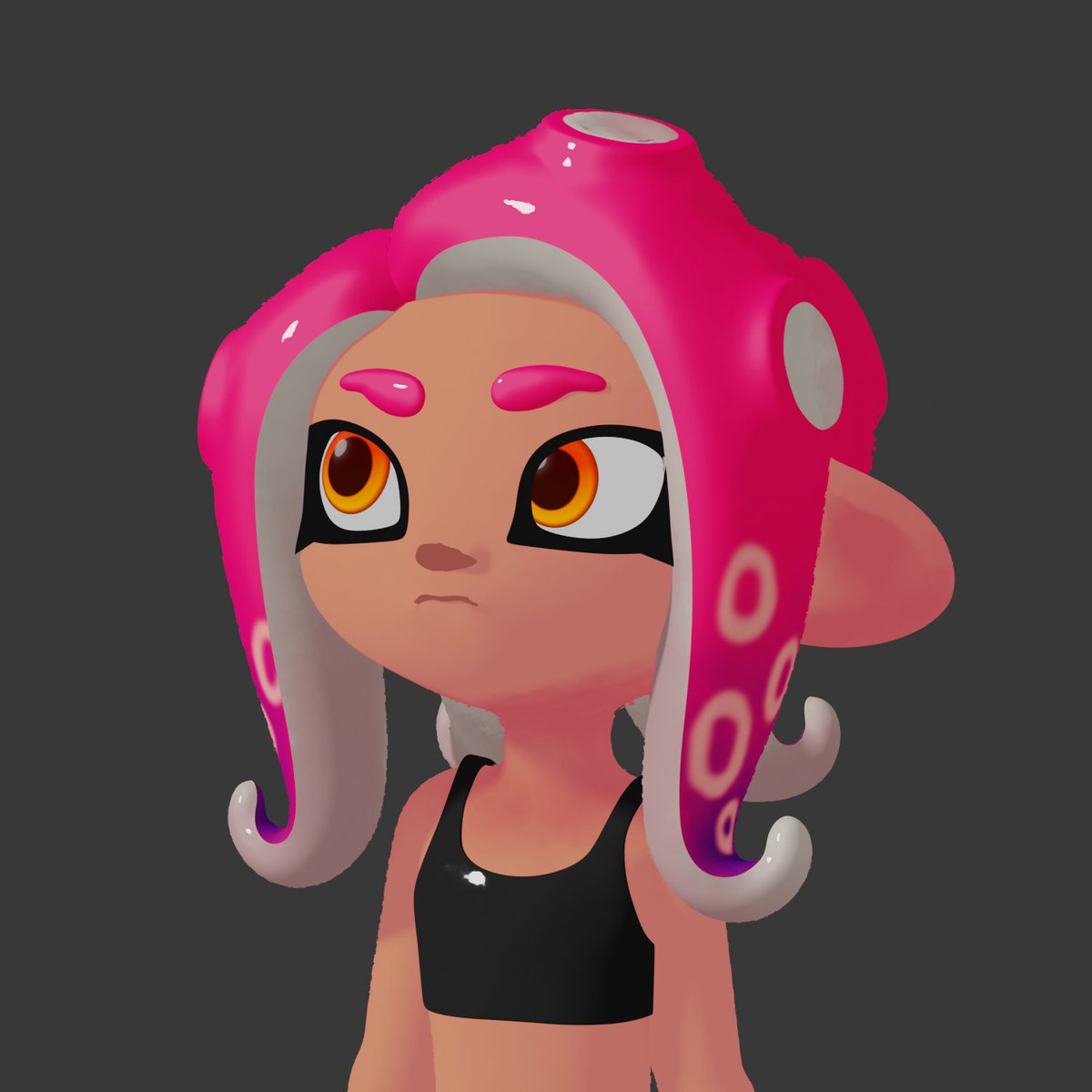 Shader blender thing idk man #Splatoon #blender3d