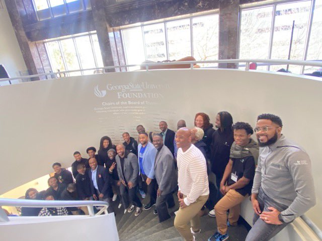 Black Male School Counselors Alliance partners with Georgia State University#Create Program to begin a conversation on developing a pathway for the recruitment, training, and mentorship of more Black males in education fields! #thestateway #blackmalecounselorsalliance #create