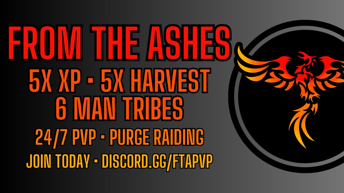 rosephoenixark's tweet photo. Sorry we vanished, we were upgrading games!
We now have 2 Island maps and Svartalfheim on ASA!
5x 6 Man Purge. Join today!
#ARKSurvivalAscended https://t.co/RBGVCj1NIo