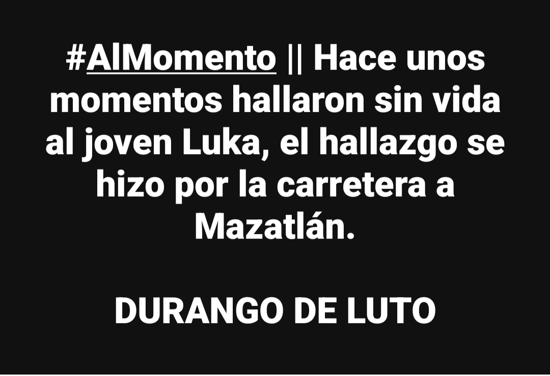 Noticias Dgo (@noticias_dgo) on Twitter photo 
