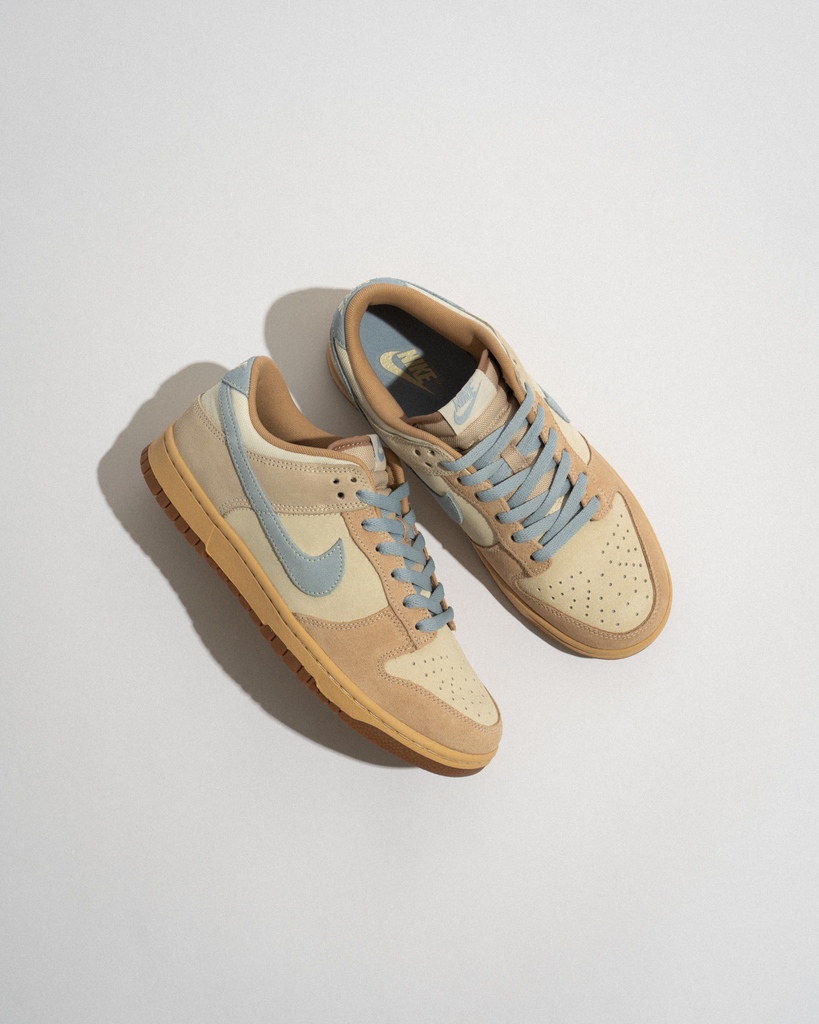 The Nike Dunk Low ‘Light Armory Blue’ launches online tomorrow, February 2nd at 10AM EST with any remaining pairs available in store at 12PM EST.