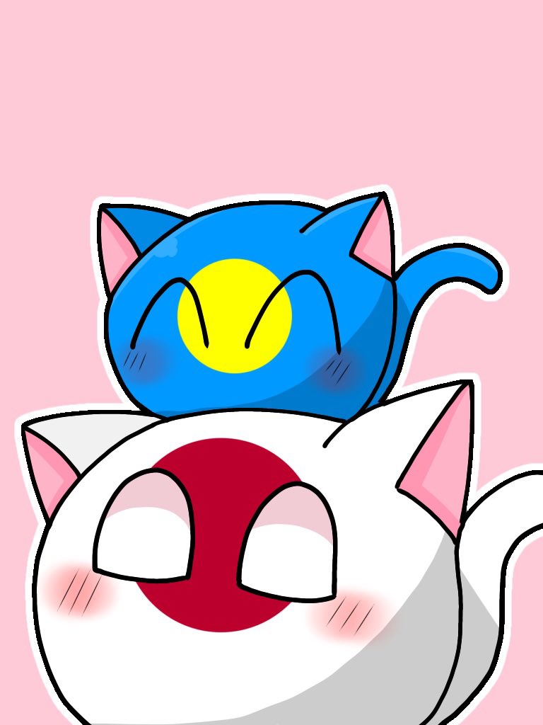 この前描いたやつ #ポーランドボール