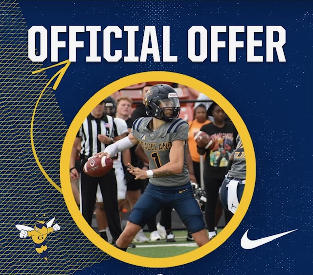 CamZaun's tweet photo. I am grateful & honored to receive an offer to play football at Graceland University @GracelandFB. Thank you, Coach Brown @DBCoachBrown 

@BlueGreyFB @Coach_CJWard @lsmofred
@ZONE6Qs @ODFBall @SMABoysHoops
@PrepRedzoneFL @ZinkeEJC @KCtec85
@SMAGuardianFB @SMAActivities
@WOWKCfootball @metrosports_mk
@810varsity @MaxPreps @PrepsKC
@Varsitycombine1
#maxpreps #football #highschoolfootball #quarterback #kicker #Holder