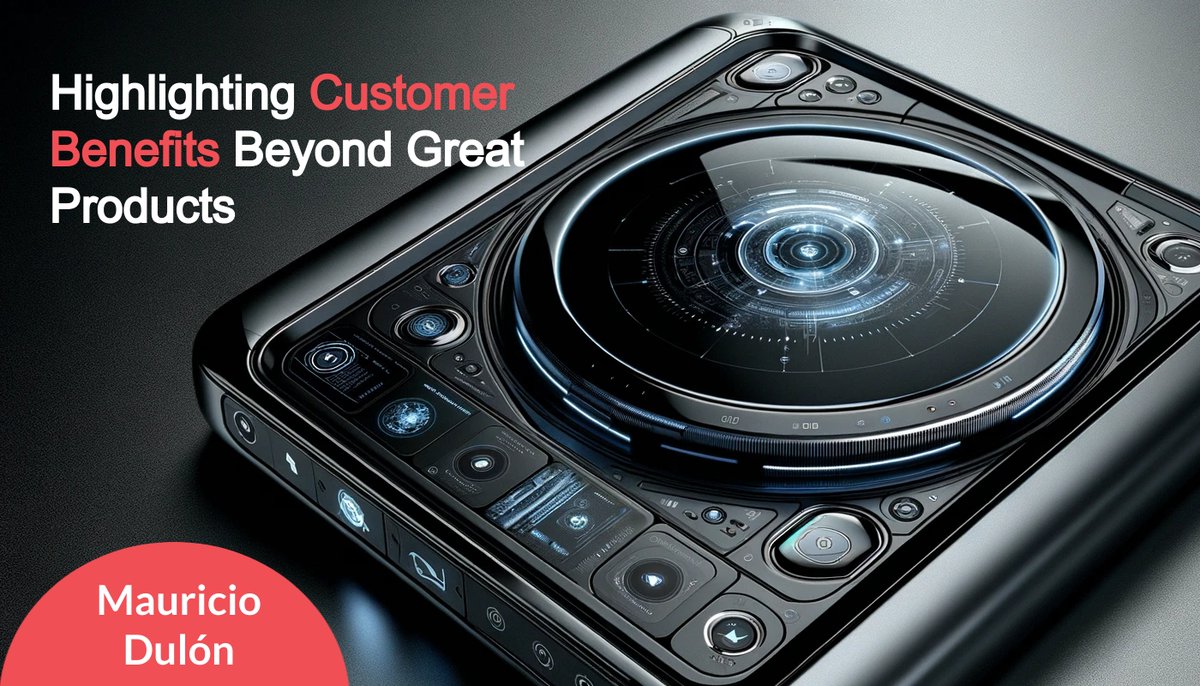 mdulon's tweet photo. Check out the latest article in my newsletter: Highlighting Customer Benefits Beyond Great Products https://t.co/fVX53a0rni via @LinkedIn https://t.co/DHXafR1aYV