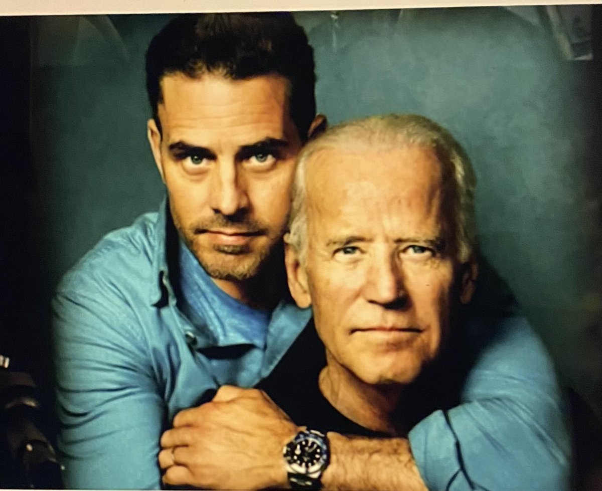 Hm?🤔

This is not normal. No father takes a picture with their son like this! 

#JoeandHunterBiden
#Gay 🌈🪬🌈😳😬🫣