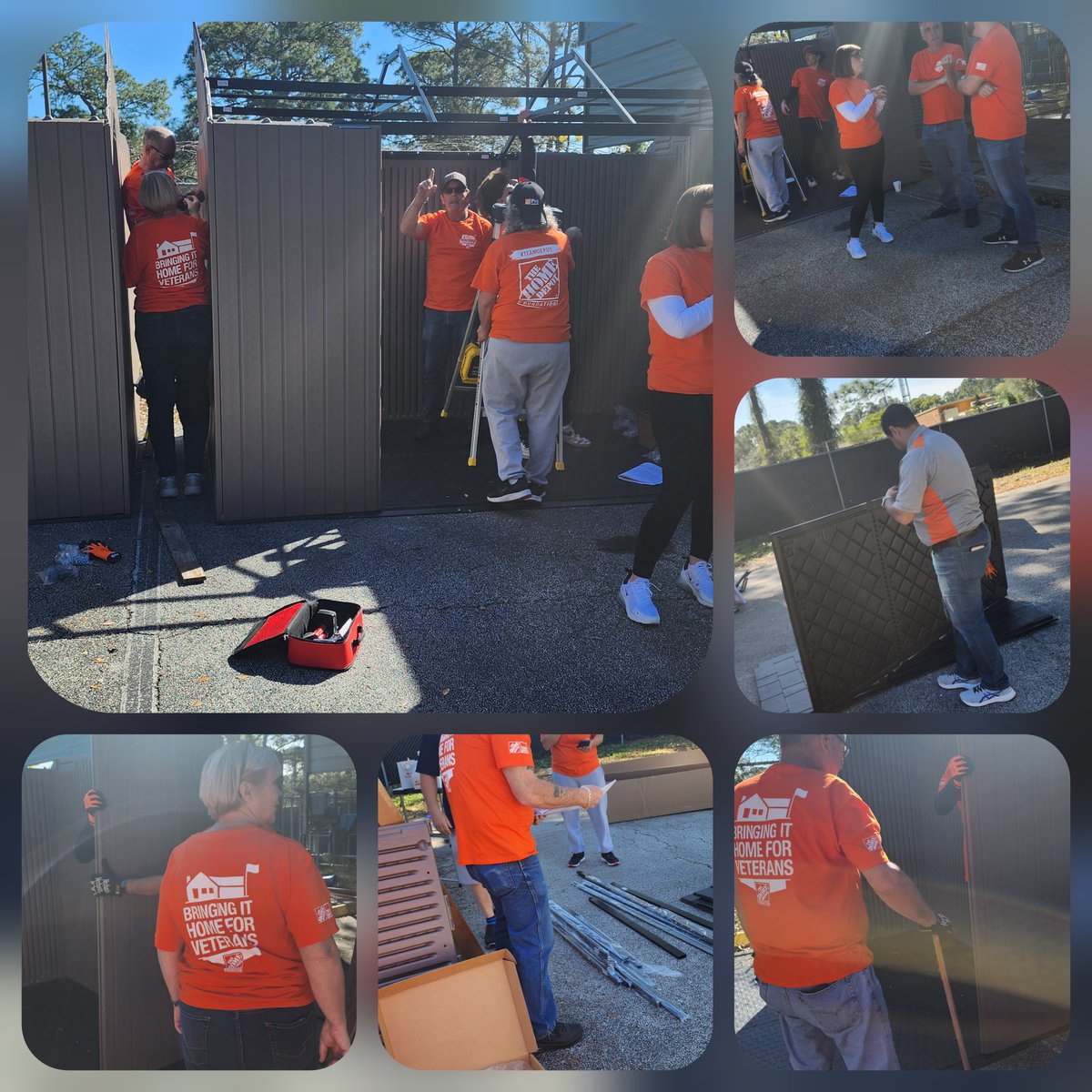 Nicole Gillett (@nicolegillett2) on Twitter photo Today store 6336 team depot built 2 sheds for the palm bay Police department
Always amazing to be able to help our community 🧡
#teamdepot #thebay
<a href="/andrew_harto/">Andrew Harto</a>
<a href="/HaythamBadra/">Haitham Badra ⭐️6336 ⭐️OASM⭐️</a> Today store 6336 team depot built 2 sheds for the palm bay Police department
Always amazing to be able to help our community 🧡
#teamdepot #thebay
<a href="/andrew_harto/">Andrew Harto</a>
<a href="/HaythamBadra/">Haitham Badra ⭐️6336 ⭐️OASM⭐️</a>