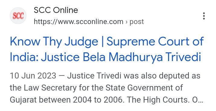 APunnaivalavan's tweet photo. Sr Counsel of supreme court Prashant Bhushan accuses Violation in allocation of political cases to Judge Bela M Trivedi.

#JustFact: Madam was elevated from Gujarat High court and was worked as Law secretary to Gujarat (2004-06) State Government headed by then CM Narendra Modi
1+ https://t.co/XUV809aNO4