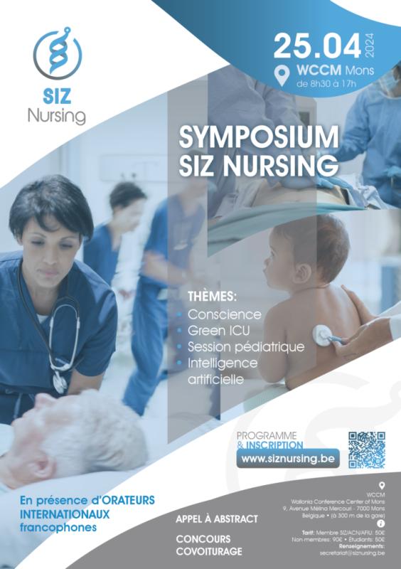 SIZNURSING's tweet photo. Enfin! c'est avec grand plaisir que nous vous partageons l'affiche de notre prochain #symposium. Avec une nouvelle présentation cette année, vous voulez en savoir plus => https://t.co/LWjG53tLN5 #greenteam #usi #icu #soinscritiquesaigues #soinsintensifs #infirmiers #siz24 https://t.co/V4E4lzYti2