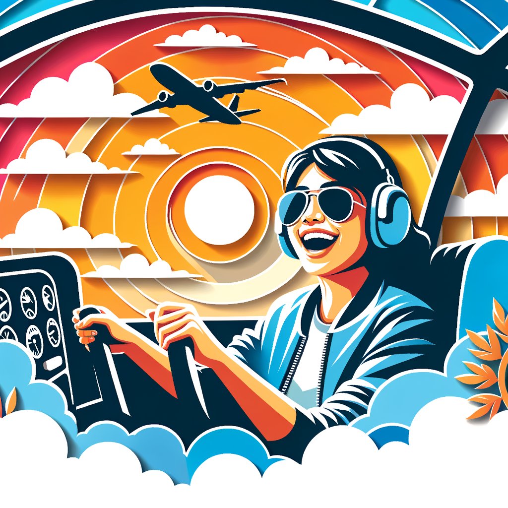 CrewDailytwit's tweet image. From the cockpit to the clouds, experience the euphoria of flight with captivating visuals that will leave you breathless. 🌤️✈️ #CrewDaily #AerialWonders