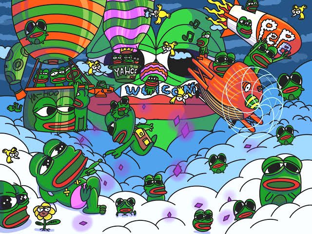Gm $PEPE legends 💚
 
Touch grass and let’s shill relentlessly today 🚀🚀
 
#PepeIsLove