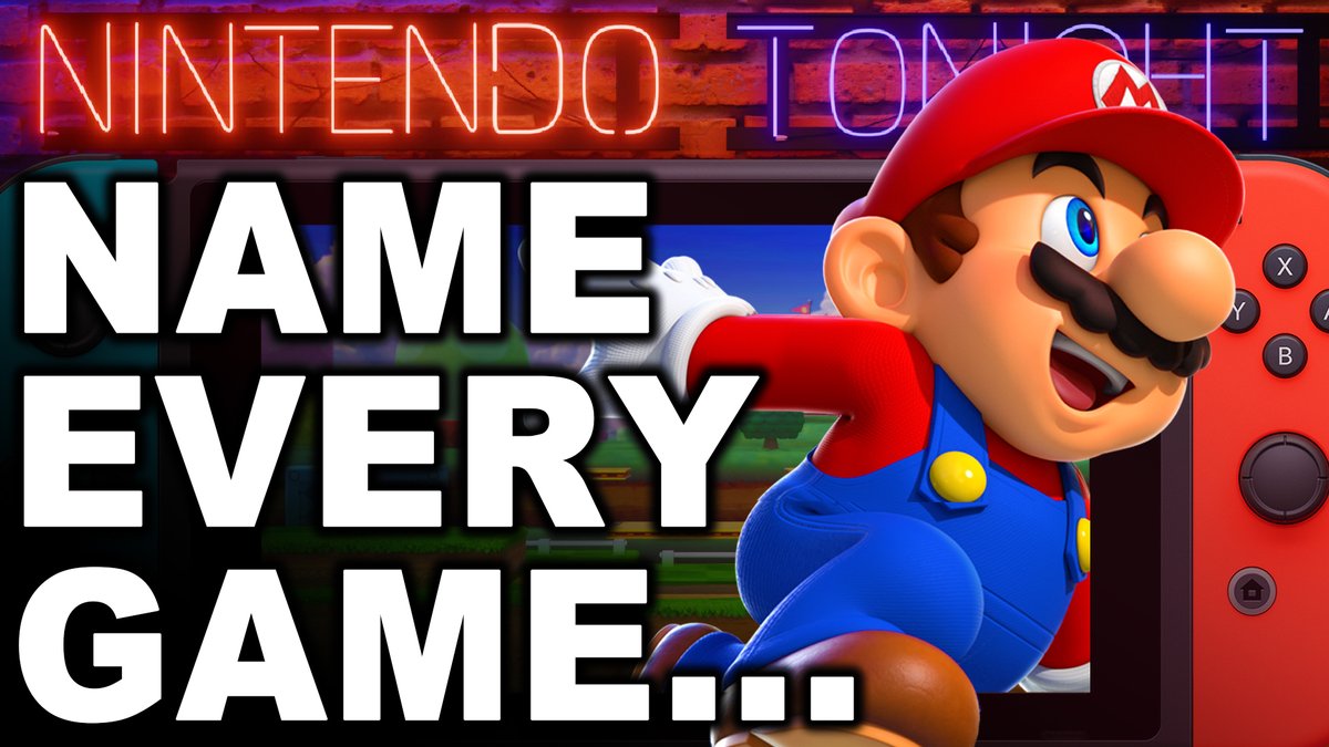 NintendoTonight's tweet image. Trivia is back! Thomas vs Mac in the HARDEST Nintendo Switch trivia! Episode 56 of Nintendo Tonight is out now on all platforms!

youtu.be/4F4sAGbf0-E