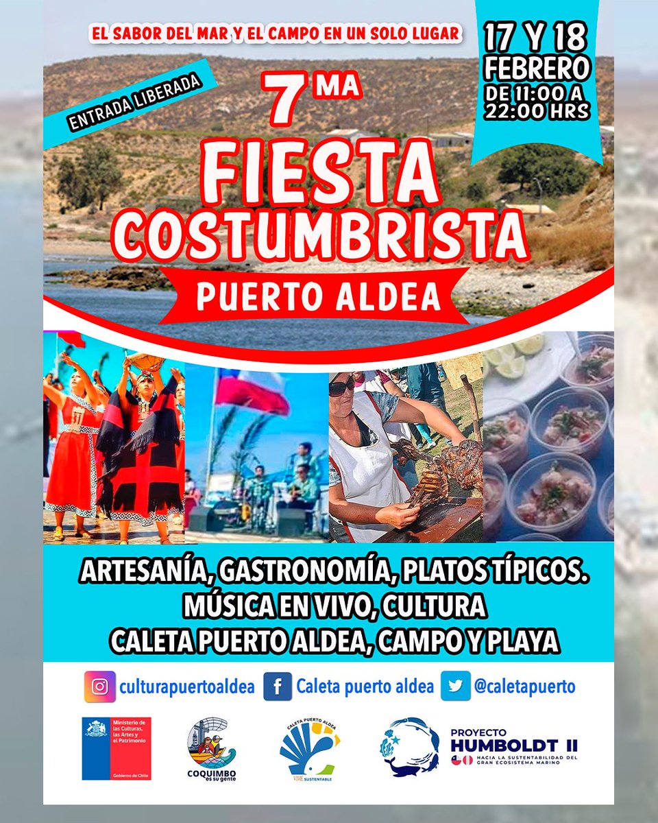 Ya comienza la cuenta regresiva para la gran fiesta en puerto aldea... @MiRadiols @tvnredcoquimbo @LaRegionDiario @ChungungoP @Adriaval @municoquimbo