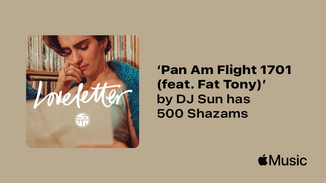 Just passed a new Milestone on <a href="/AppleMusic/">Apple Music</a>. Thanks for listening!
music.lnk.to/okgt3G