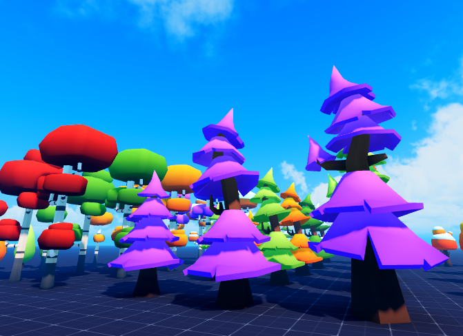 _JX3D_'s tweet photo. Here is A HUGE Tree Pack 🌳I made for Simulators! You can buy from my Kofi  store here: https://t.co/FXW9ZWcaU3 #roblox #robloxdev #blender  #b3d #lowpoly #assetpack #robloxsim https://t.co/0KkkPPSd7x