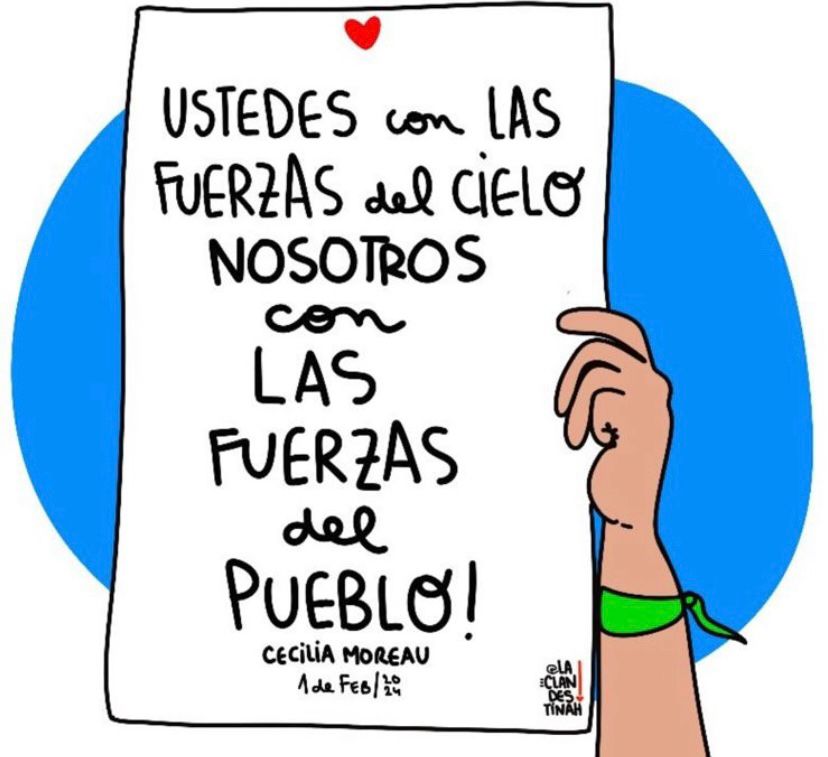 Abran paso a #LasFuerzasdelPueblo ✊️🇦🇷

El cielo puede esperar 🎶